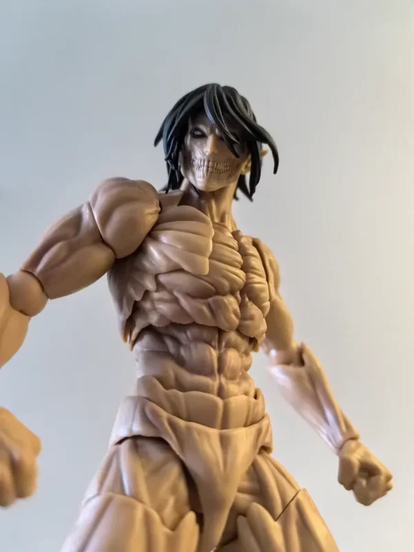 Original In Stock Revoltech AMAZING YAMAGUCHI Eren Jaeger Anime Action Figures Model Collection Toy - Image 3