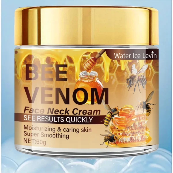 Bee Venom Facial Firming Cream Contains Vitamin E, Moisturizes and Smoothes Face, Brightens Skin Tone, Can Be Used for Face and Neck - Image 6