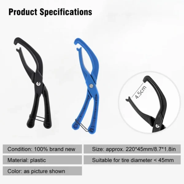 Bicycle Tire Levers Tire Pliers Tyre Remover Clamp Mountain Bike Repair Tool Accessories Equipment - Image 2
