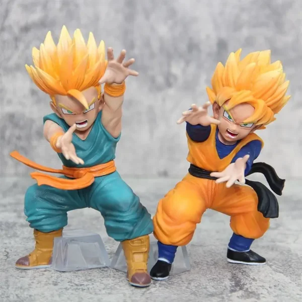 15cm Dragon Ball Figure Son Gohan Trunks Action Figures Anime Collection PVC Statue Model Ornaments Collection Doll Toys Gifts - Image 1