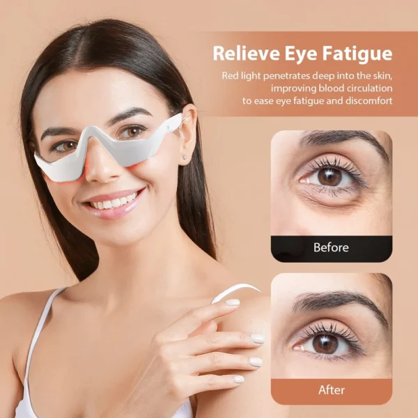 Foreverlily Eye Massager Relieves Eye Fatigue Eyes Massage Glasses Eye Fatigue Relief Massager Under-Eye Glasses Massager - Image 7
