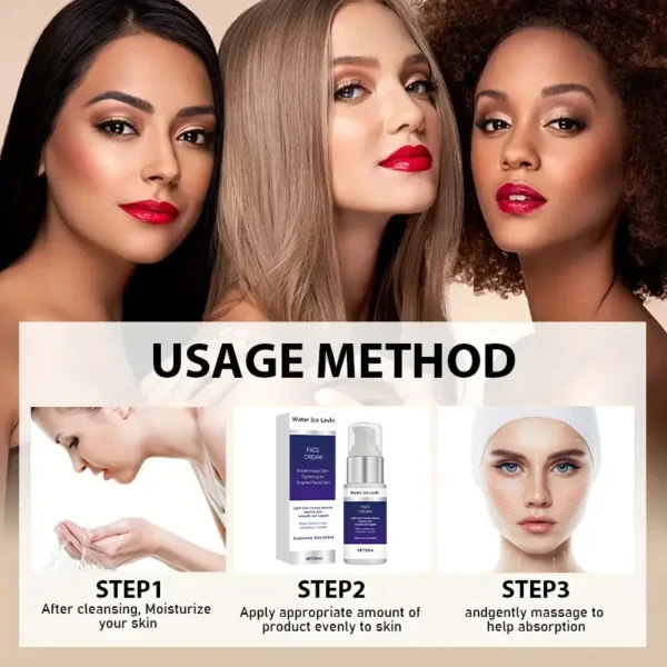 Instant Face Lift Cream Moisturizing Sagging Improvement Reduce Fine Lines Damaged Skin Repair Facial Cream Nourishing Skin Care - Image 4