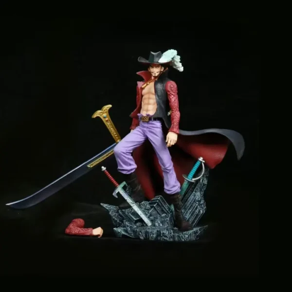 28CM ONE PIECE Figures Eagle eye Dracule Mihawk Anime Figure Top War Pvc Model Statue Doll Collection Ornaments Toys Gift - Image 5