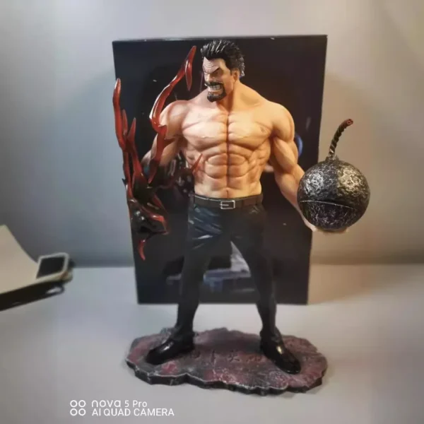 26cm One Piece Anime Figures Monkey D Garp Standing Posture Sculpture Scene Doll Pvc Model Statue Ornament Collection Toys Gifts - Image 4