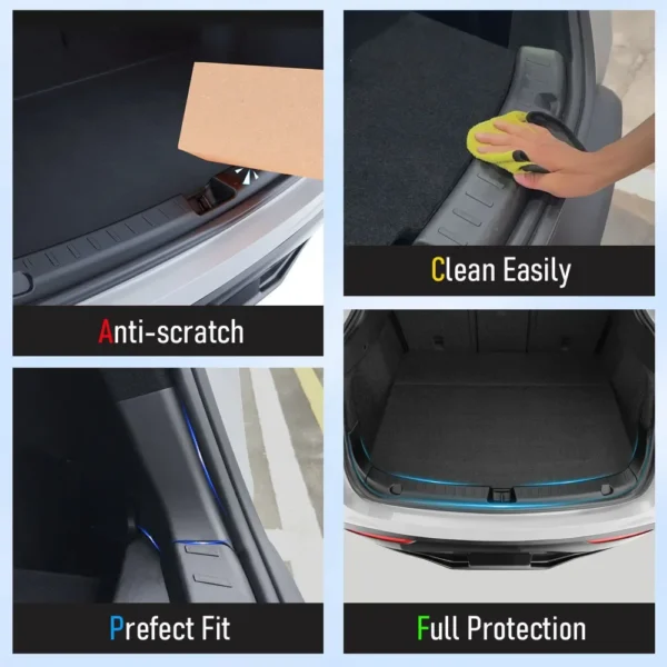 Tesmayx TPE Trunk Sill Plate Cover for Tesla New Model Y Juniper Launch 2025+ Scratch Protection Accessory - Image 4