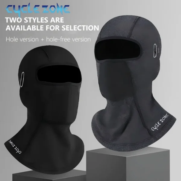 Motorcycle Balaclava Winter Warm Riding Sports Full Face Mask Glasses Hole Windproof Breathable Neck Protect Sunscreen Headwear - Image 2