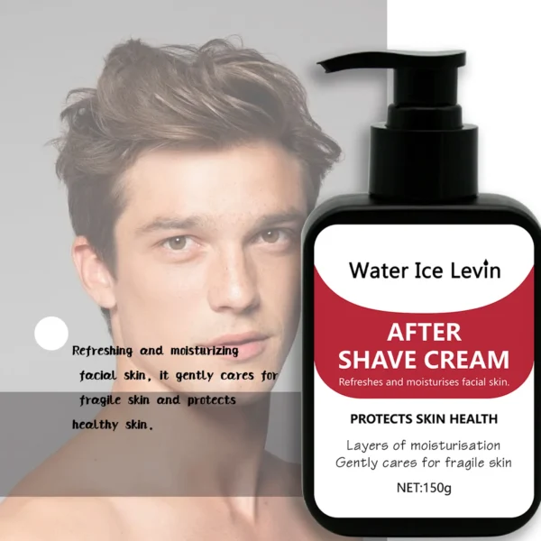 150g Men's Collagen After Shave Cream Firming Lighten Fine Lines Hydrating and Brightening Moisturizing Cream - Image 6