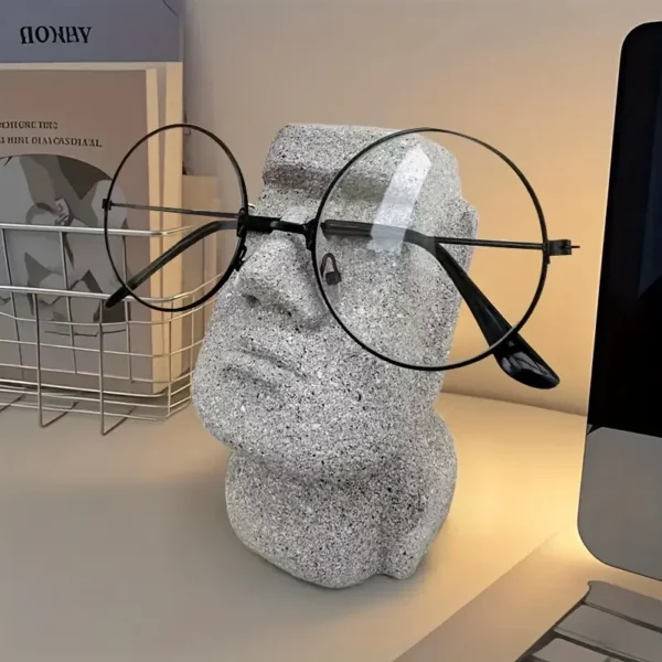 Funny Creative Glasses Holder Decorative Glasse Lenses Stand Office Accessories Figurines Miniatures Room Ornaments Home - Image 3