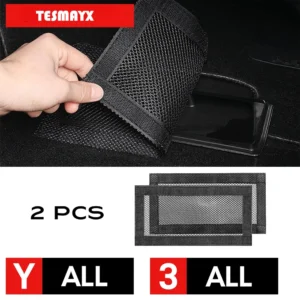 For Tesla Model Y Launch 2025-2020 Model 3 Highland 2024-2017 Air Outlet Under Seat Protective Cover 1 Pair Vent Mesh Filter