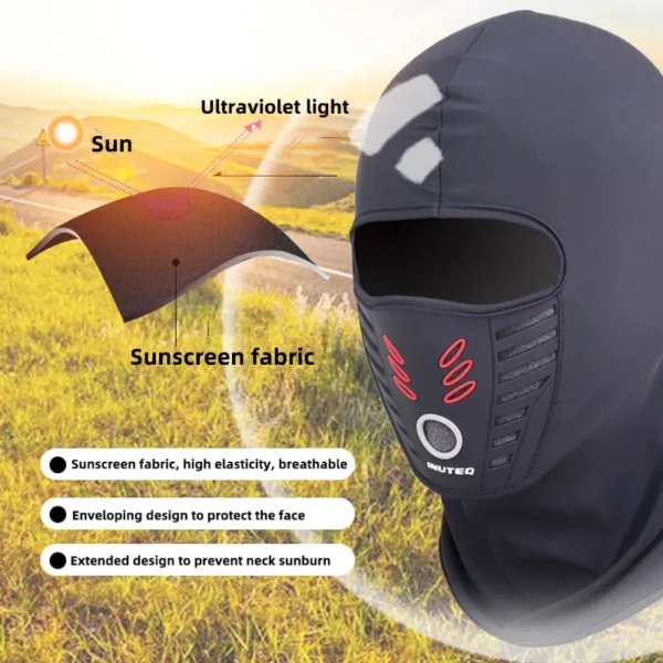 Summer Winter Warm Fleece Motorcycle Face Mask Anti-dust Windproof Full Face Cover breathable Hat Neck Helmet Mask Balaclavas - Image 3