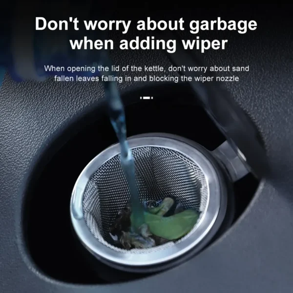 Wiper Water Filter For Tesla Model 3 Y S X Juniper Accessories Metal Mesh Grille Guard Grid Inserts Washer Tank Nozzle Strainer - Image 4