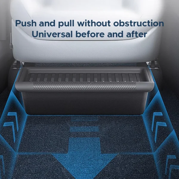 Under Seat Drawder Storage Box for Tesla Model Y 2020-2024 Organizer Accessories Underseat Hidden Store Space Bins Chair Tray - Image 4