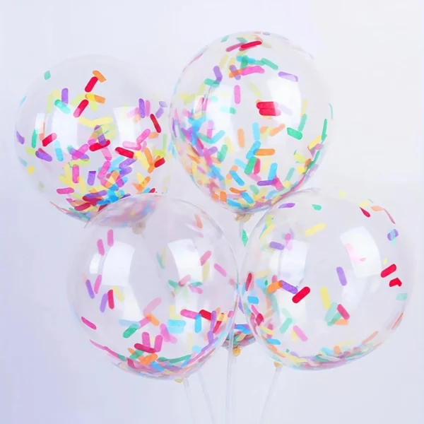 1 piece - Colorful confetti wedding party, birthday, graduation anniversary, party decoration supplies polychrome - Image 3