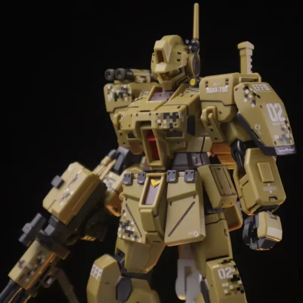 XFS HG GTO RGM-79S GM Spartan Assembly Model 1/144 Desert Type Kit Spartan Action Figures Robot Mecha Plastic Model Toy Gifts - Image 6