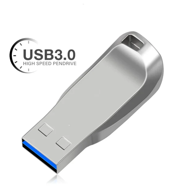 High-Speed Metal Rod USB Flash Drive 3.0 Pendrive - 128GB 64GB 32GB 16GB 8GB - Durable Free Stick Pen U Disk for Data Storage - Image 4