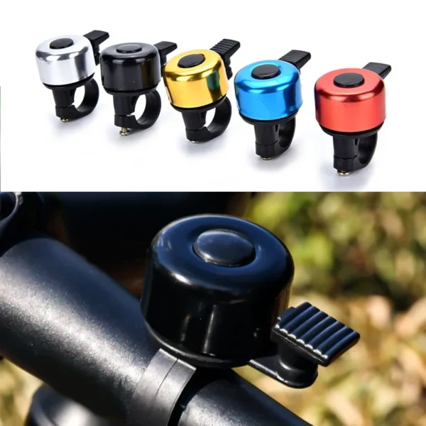 MTB Bicycle Bell Aluminum Alloy Bike Handlebar Bell Ring Mountain Road Cycling Safety Warning Bicycle Horn Cycling Accessories - Image 6