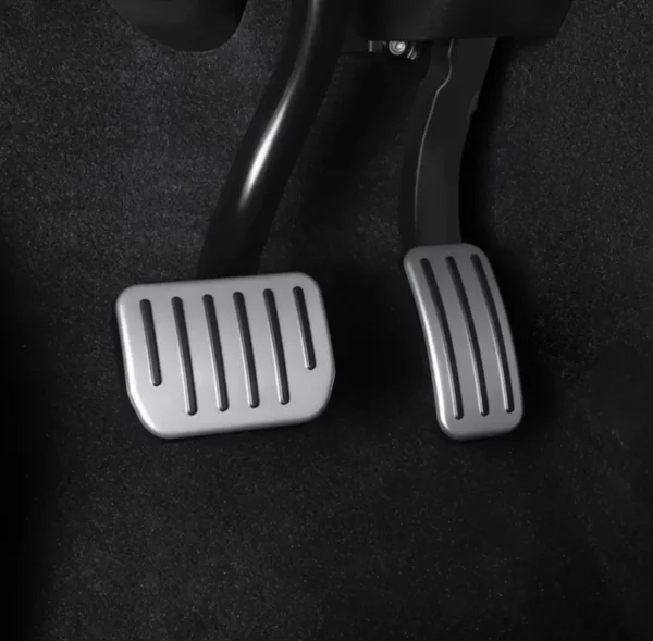 Easy Install Brake Accelerator Pedal Cover for Tesla Model Y 2023-2025 Launch Model 3 Highland Aluminum Foot Pad Car Accessories - Image 6