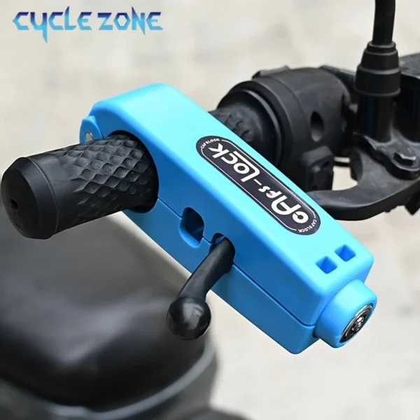 Mini Electric Vehicle Bike Anti-Theft Lock Portable Bicycle Brake Handlebar Grip Locks MTB Road Cycling Lock Scooter Motorcycle - Image 1