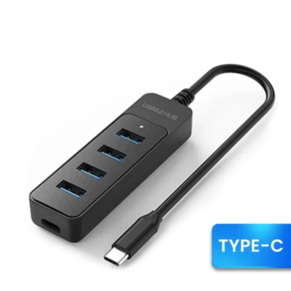 USB 3.0 Power Adapter 4 Port Multi USB Splitter Hub USB Hub 2.0 Type C Hub Multi Extender Accessories - Image 2