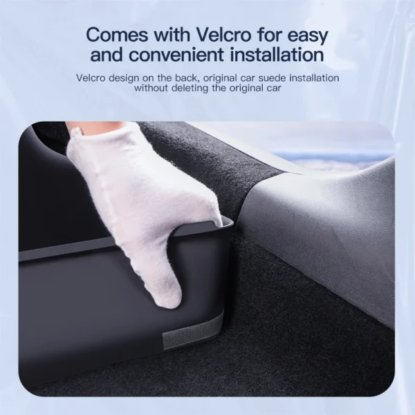 YZ For Tesla Model Y/3 Juniper 2021-2025 Rear Seat Lower Anti-kick Pad Protective Mat Electric Vehicle Protective Accessories - Image 6