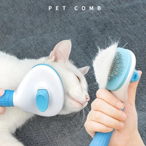 Pet Dog Hair Brush Cat Comb Grooming And Care Cat Brush Stainless Steel Comb For Long Hair Dogs Cleaning Pets Dogs Accessories - Image 7