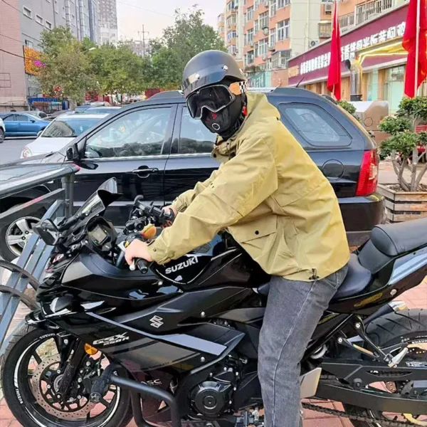Summer Winter Warm Fleece Motorcycle Face Mask Anti-dust Windproof Full Face Cover breathable Hat Neck Helmet Mask Balaclavas - Image 2