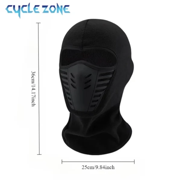 Winter Thermal Motorcycle Mask Windproof Balaclava Cap Face Cover Fleece for Ski Cycling Riding Warm Dustproof Full Face Mask - Image 6