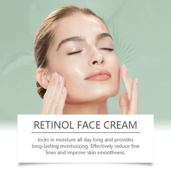 Gentle Retinol Cream with Firming Elasticity Improve Loose Skin Lotion Moisturizes, Moisturizes, Brightens and brightens skin - Image 5