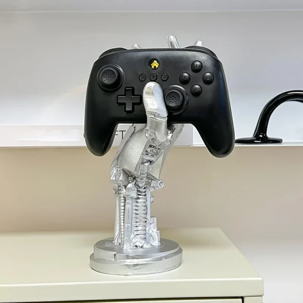 3D Cyberpunk Style Series Machine Creative Game Controller Desktop Stand Mechanical Handle Stand Decoration Home Decoration Gift - Image 5