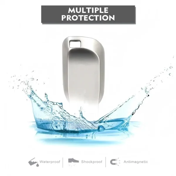 High-Speed Metal Rod USB Flash Drive 3.0 Pendrive - 128GB 64GB 32GB 16GB 8GB - Durable Free Stick Pen U Disk for Data Storage - Image 3