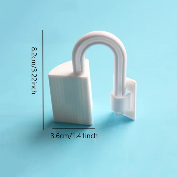 1PC - Safety Children's Products Door Seam Anti pinch Hand Safety Door Lock - Image 2