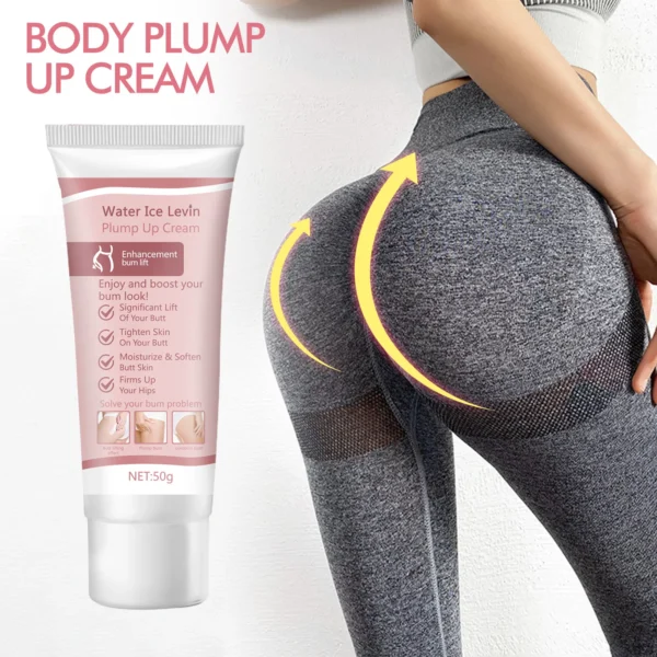 1pcs butt massage cream, containing hyaluronic acid, prevent sagging, shape hips, plump and sexy, and tighten the body - Image 7