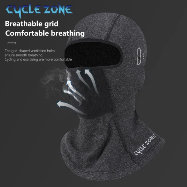 Motorcycle Balaclava Winter Warm Riding Sports Full Face Mask Glasses Hole Windproof Breathable Neck Protect Sunscreen Headwear - Image 6