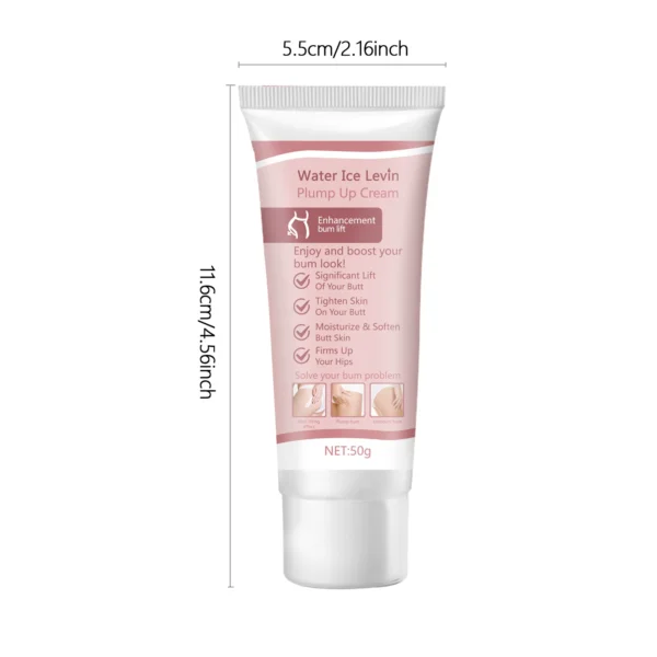1pcs butt massage cream, containing hyaluronic acid, prevent sagging, shape hips, plump and sexy, and tighten the body - Image 2