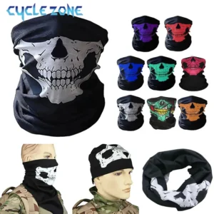 Summer Cycling Face Cover Mask Scarf Bicycle Half Face Mask Headband Bandana Halloween Fun Scarf Fishing Hiking Riding Headband