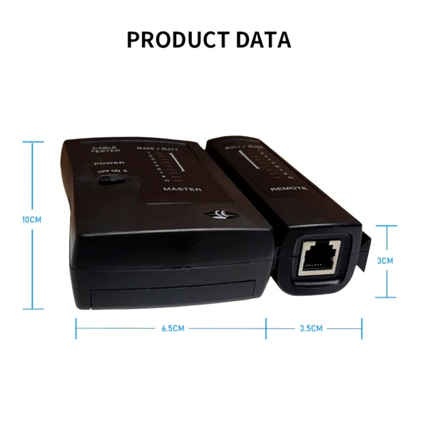 Network Ethernet Cable Tester UTP STP Shielded Cable And Telephone Line Connectivity Check Tool - Image 6