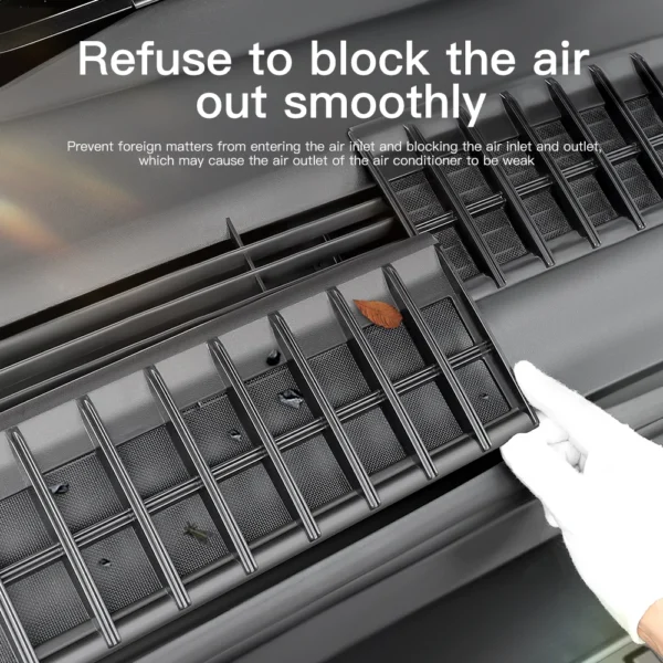 YZ Air Intake Cabin Debris Filter For Tesla Model 3 Highland Model Y Juniper 2021-2025 Insect-proof Net Air Inlet Protective - Image 3