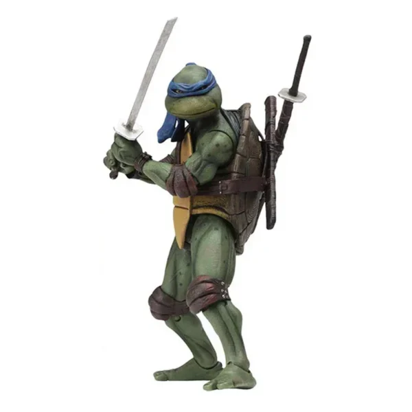 Ninja Turtle Anime Action Figure Neca 1990 Film Version Edição limitada, Estátua de PVC Presentes de Aniversário do Menino - Image 6