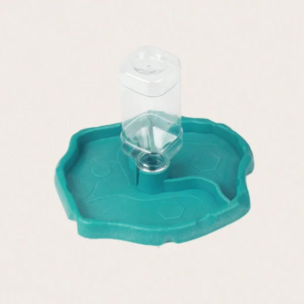 1pc - Reptile Feeder, Turtle Food Dish, Small Pet Bowl For Reptiles And Amphibians, Removable, Easy-Clean,Small Pet Supplies - Image 5