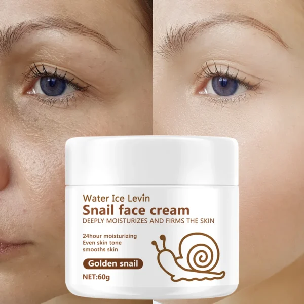 Snail Anti-aging Cream Collagen Moisturizing Nourish Repair Face Damaged Lift Firm Smooth Bright Whitening Skin Care - Image 7