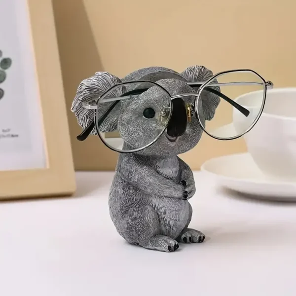 Cute Animal Eyeglass Frame Interesting Koala Sunglasses Display Frame Creative Eyeglass Frame Home Office Decoration Frame - Image 2