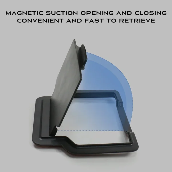 for Tesla Model Y Juniper Launch 2025 Model 3 Highland 2024 Armrest Hidden Magnetic Storage Box ABS Gadgets Organizers Case - Image 3