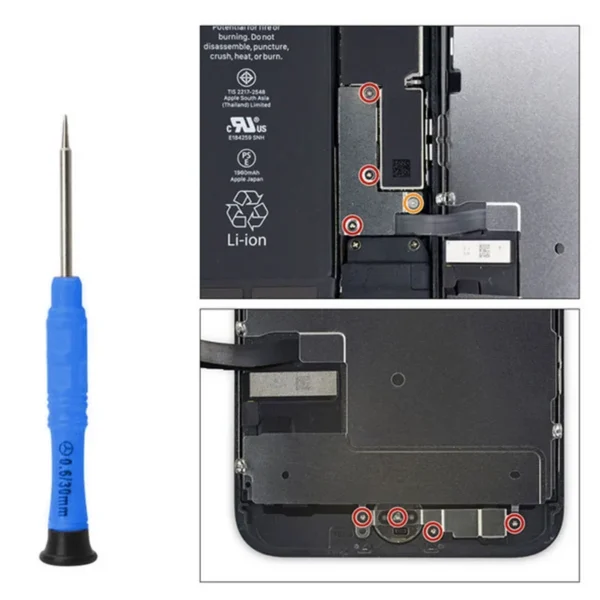 22 in 1 Mobile Phone Repair Tool Kit - Multi-Function Disassemble Set with Anti-Skid Screwdriver for iPhone - Image 5