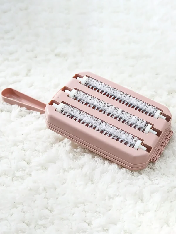 1pc- Bed Pet Hair Debris Brush Handheld Carpet Brush Crumb Dirt Fur Cleaner Roller Sweeper Home Cleaning Tools - Image 3