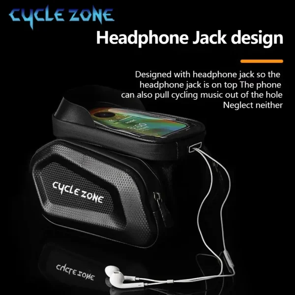 Bicycle Phone Bag Bike Top Front Tube Frame Bags Cycling Front Bag Touch Screen Road MTB Mountain Bike Phone Bags Accessories - Image 2
