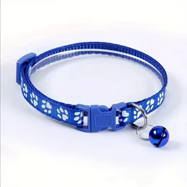 Fashion Pet Cats Collar Colorful Pattern Cute Bell Adjustable Collars For Cats Kitten DIY Ring Necklace Pet Accessories - Image 2