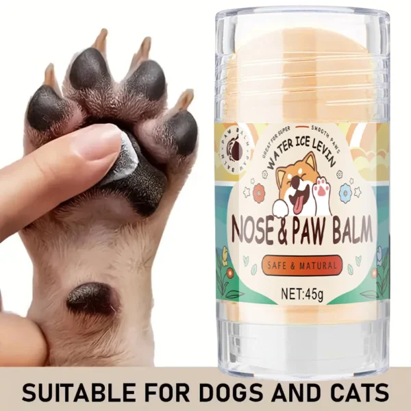 45g Pet Paw Care Cream Is Rich in Natural Plant Ingredients Such as Shea Butter, Coconut Oil and Other Are Gentle and Moisturizing, Quickly Relieves Dry Paws and Cares for Pet Paws - Image 1