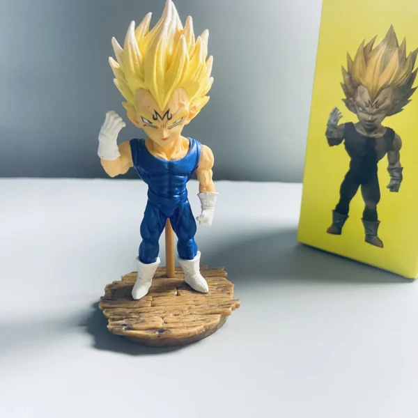 Dragon Ball Z 9cm Super Saiyan Prince Vegeta Figure Standing Posture Pvc Model Statue Doll Collection Decoration Toys Gift - Image 4