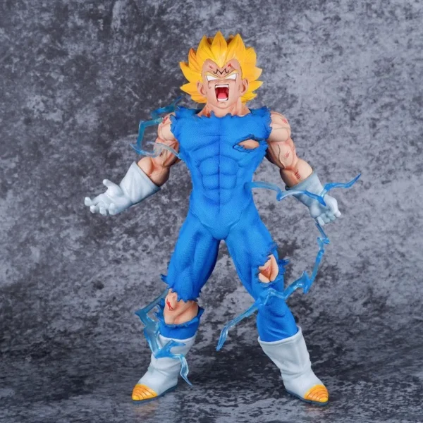27cm Dragon Ball Self Destructing Vegeta Demonized Vegeta Action Figurin Model Pvc Statue Doll Statue Model Collection Toys Gift - Image 2