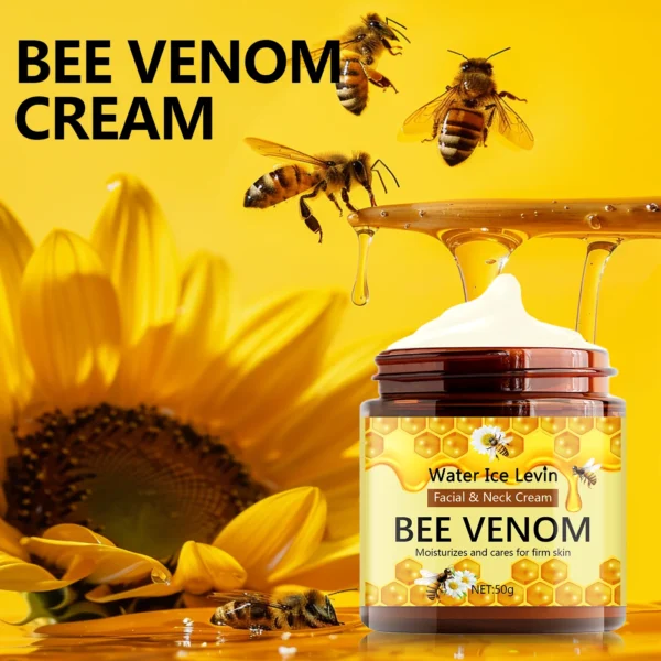 Bee Venom Cream Face Whitening Cream Remove Dark Spots Fade Freckle Melanin Anti Wrinkle Aging Moisturizing Brighten Skin - Image 4